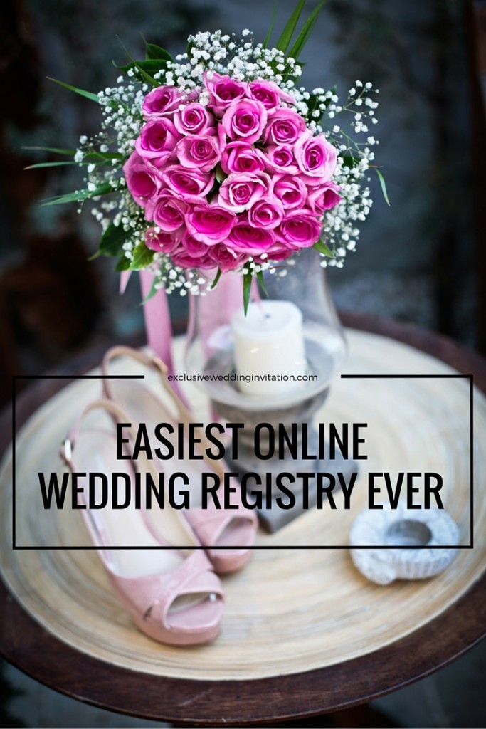 Easiest online wedding registry ever