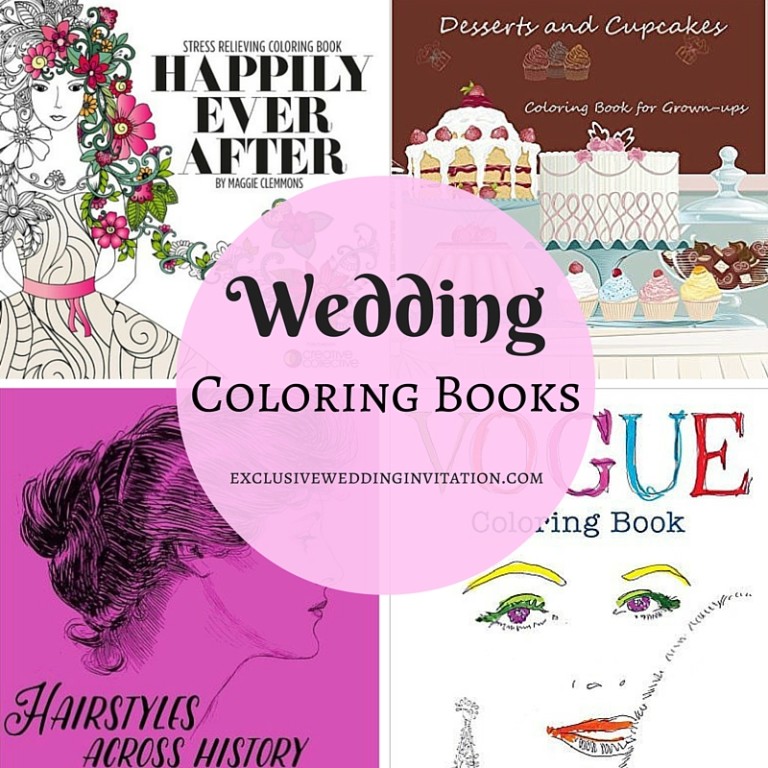 Wedding Coloring Books for Adults